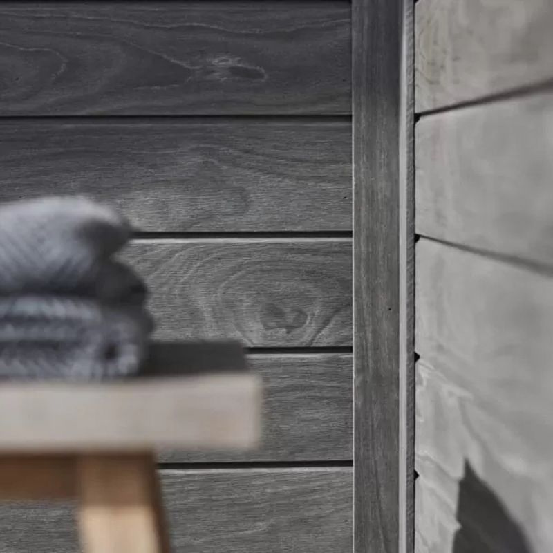 Accoya 19X145 Kledning GRÅ, DF PRIS/METER