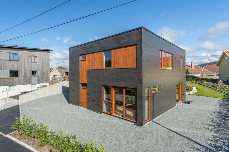 Accoya Kledning med farge SYSTEM 12, pris pr/m²
